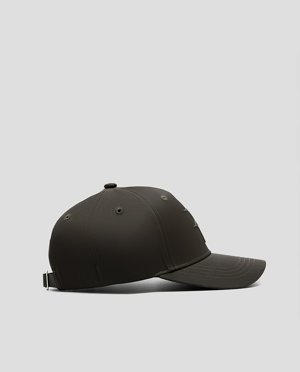 Visera nylon de mujer con logo en relieve - Roberto Verino - Verde claro Verde claro-1