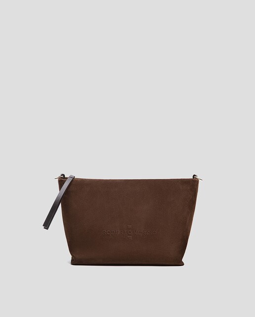 Imagem 0 de Mala a Tiracolo Megan Messenger de Camurça