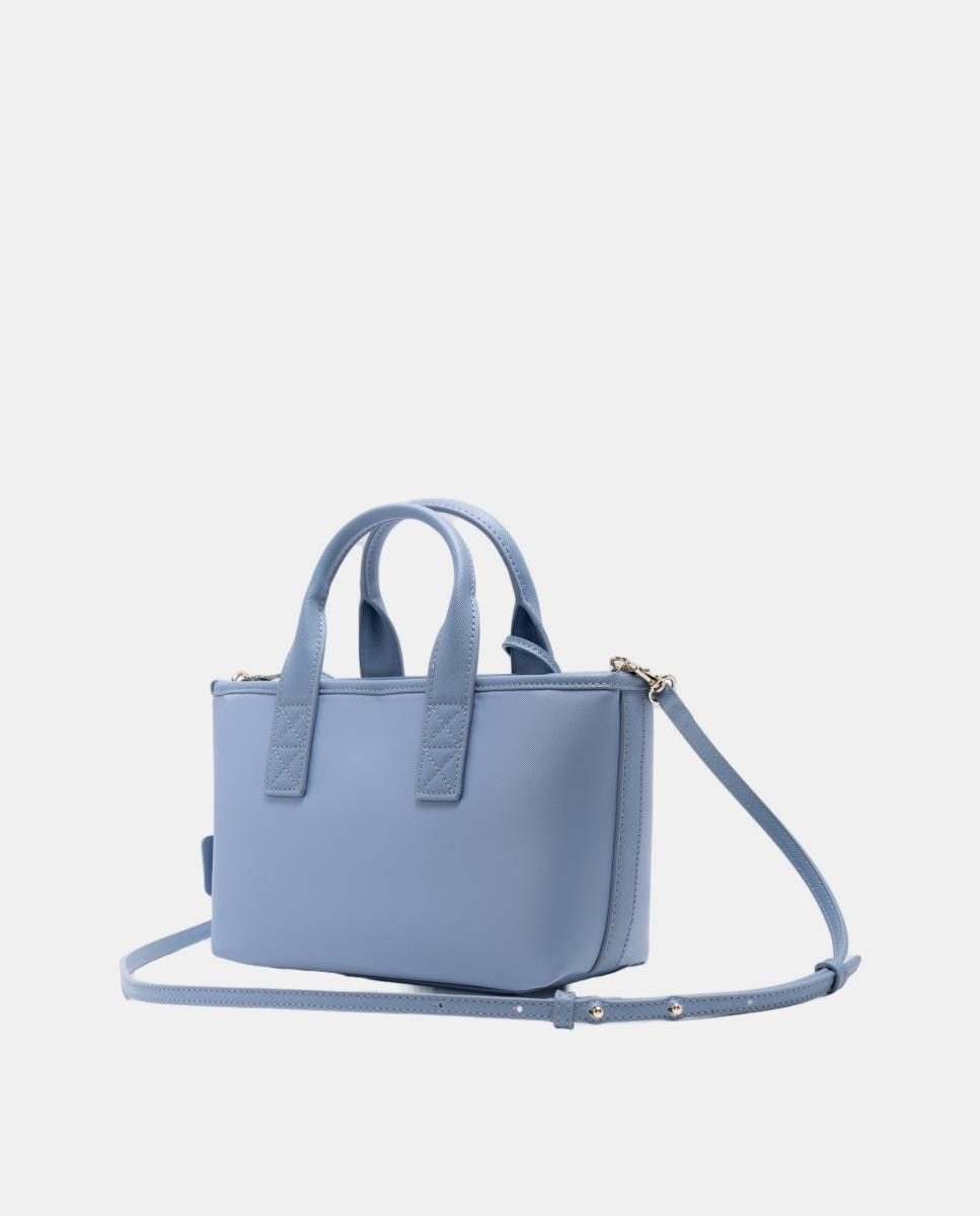 Mala de Mão Dafne Mini em Pele Azul-claro-5