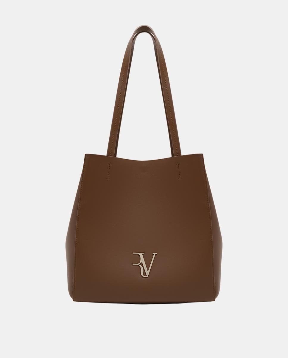 Imagem 0 de Mala Tipo Tote Bruna Maxi em Pele