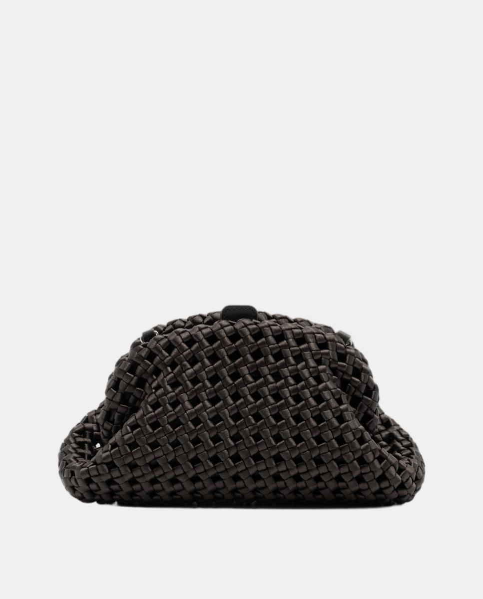 Imagem 0 de Mala Uma Clutch em Tecido Entrelaçado
