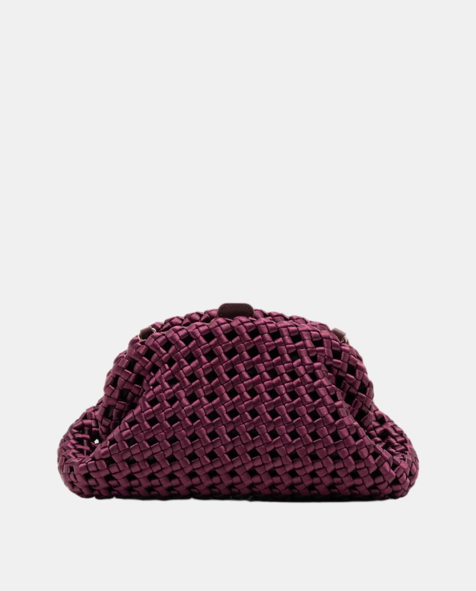 Imagem 0 de Mala Uma Clutch em Tecido Entrelaçado