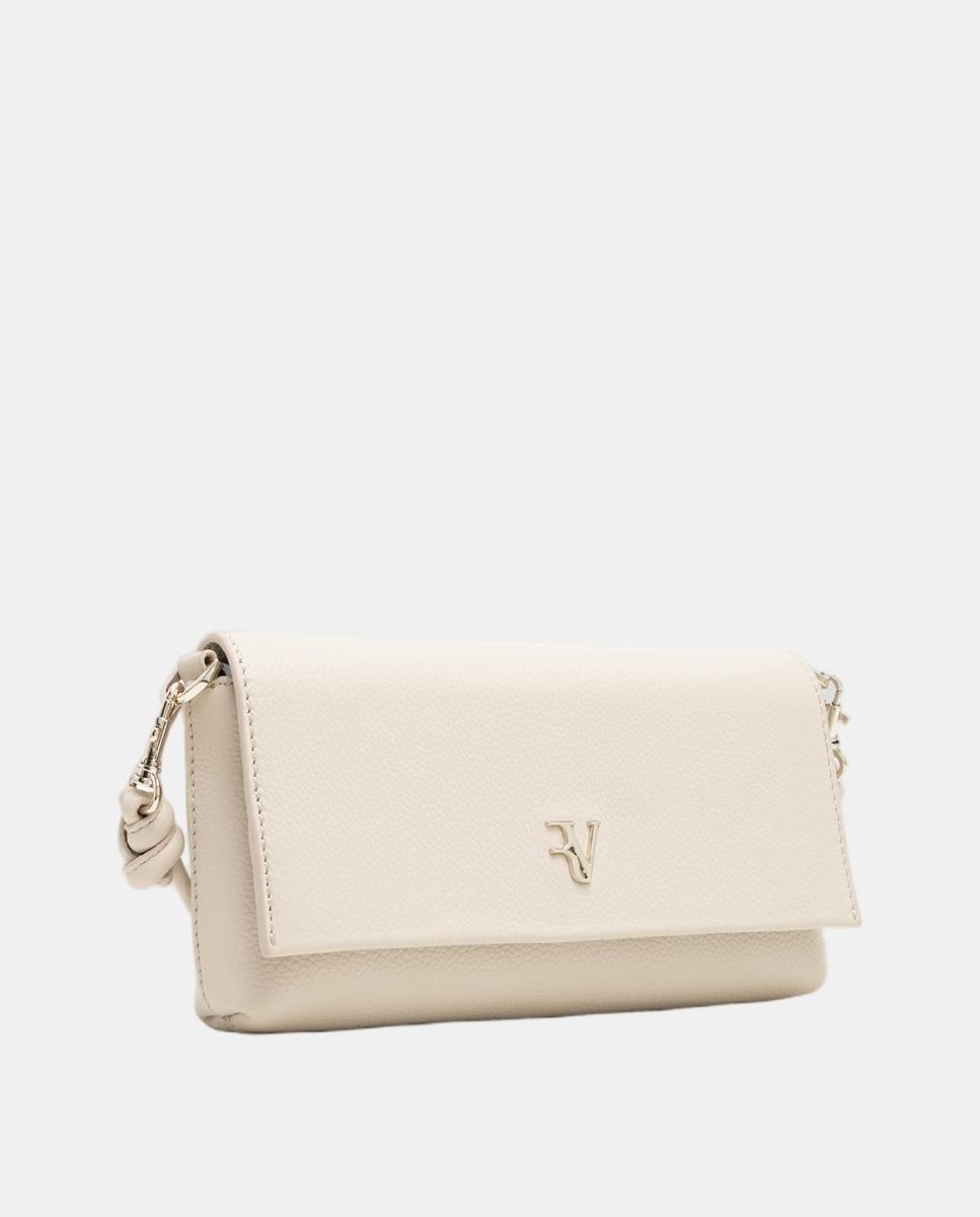 Bolso de mujer de mano Roma piel - Roberto Verino - Crudo Crudo-2