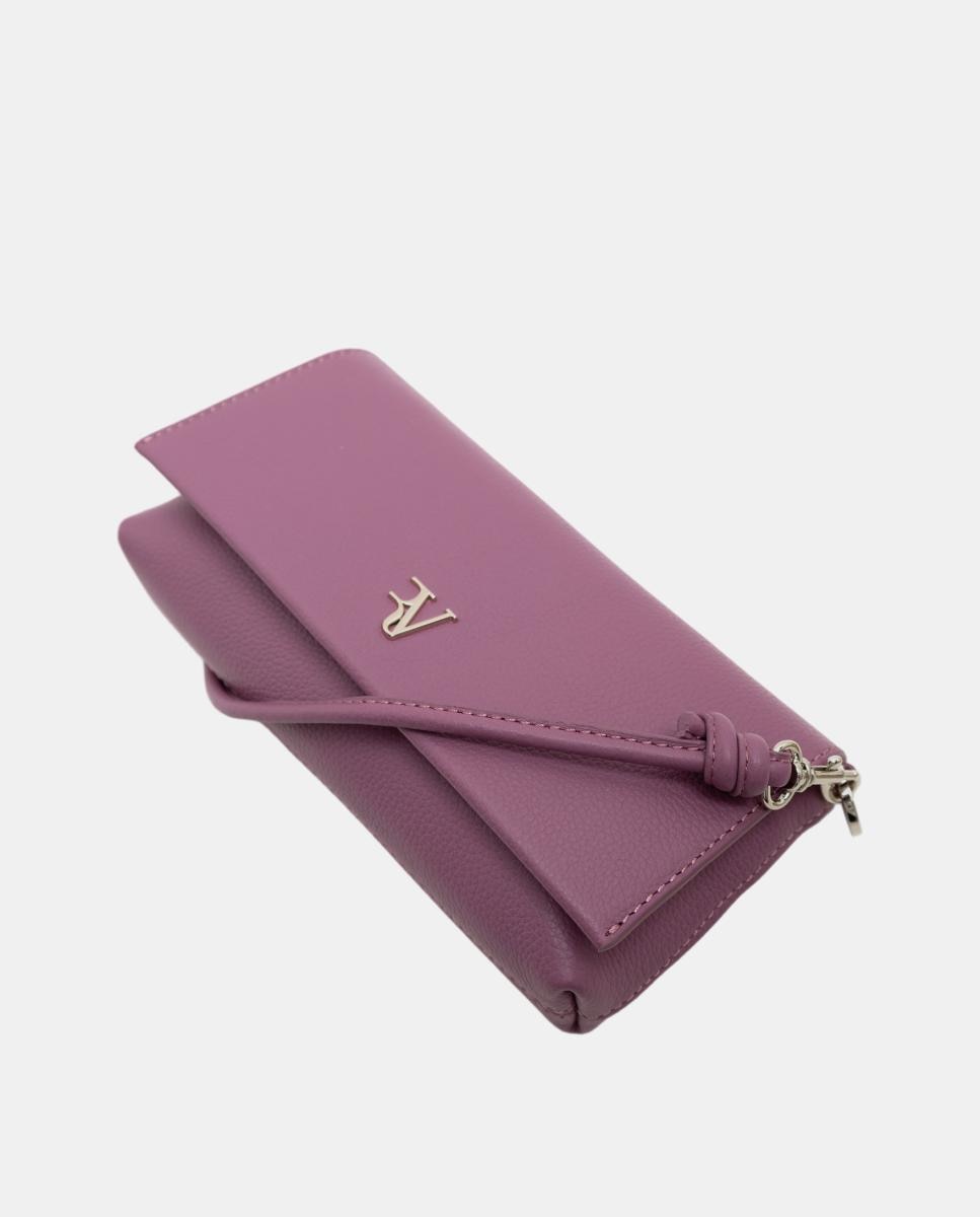 Bolso de mujer de mano Roma piel - Roberto Verino - Rosa Rosa-3