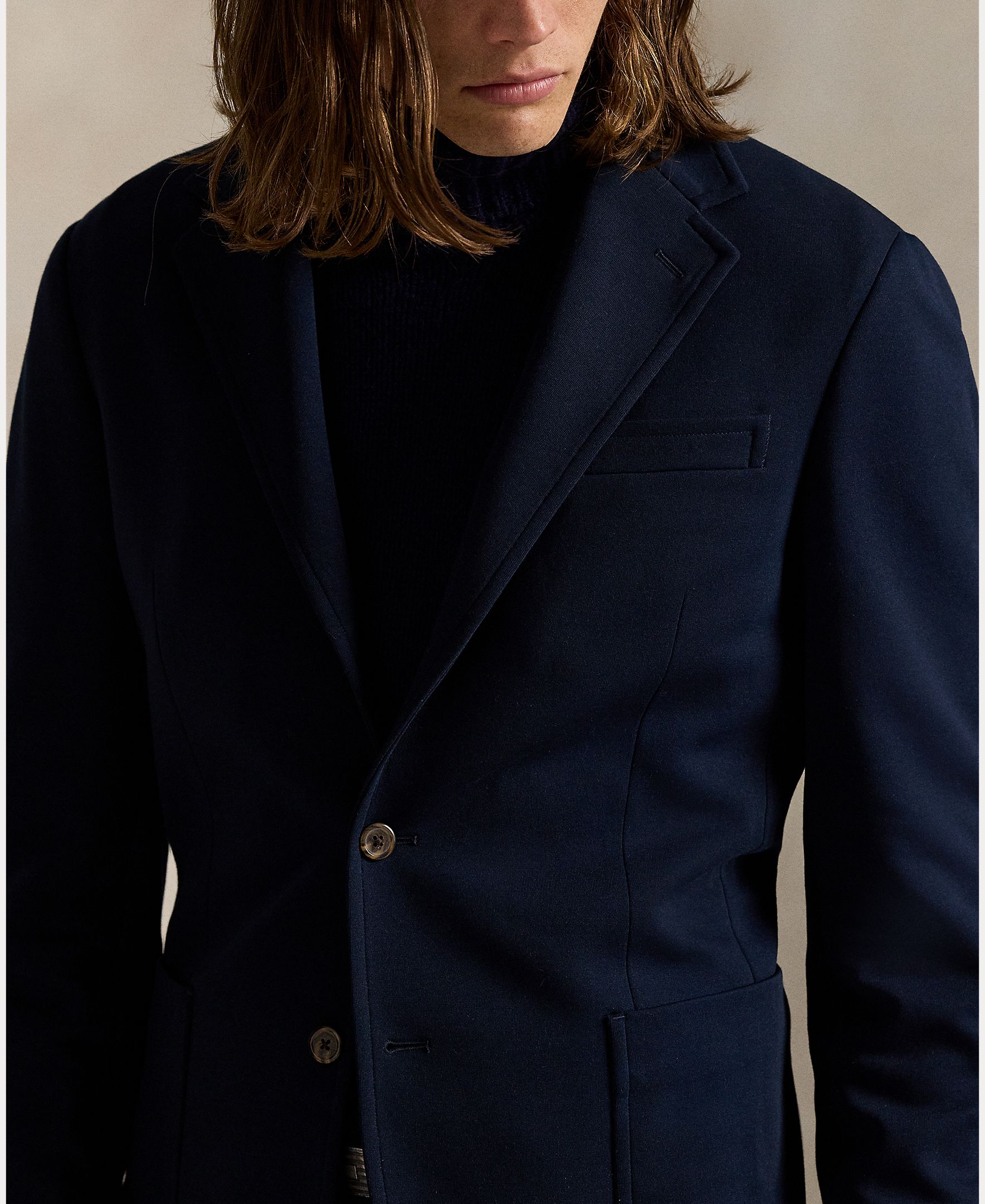 Casaco de Fato Polo Soft Modern Fit Azul-marinho-5