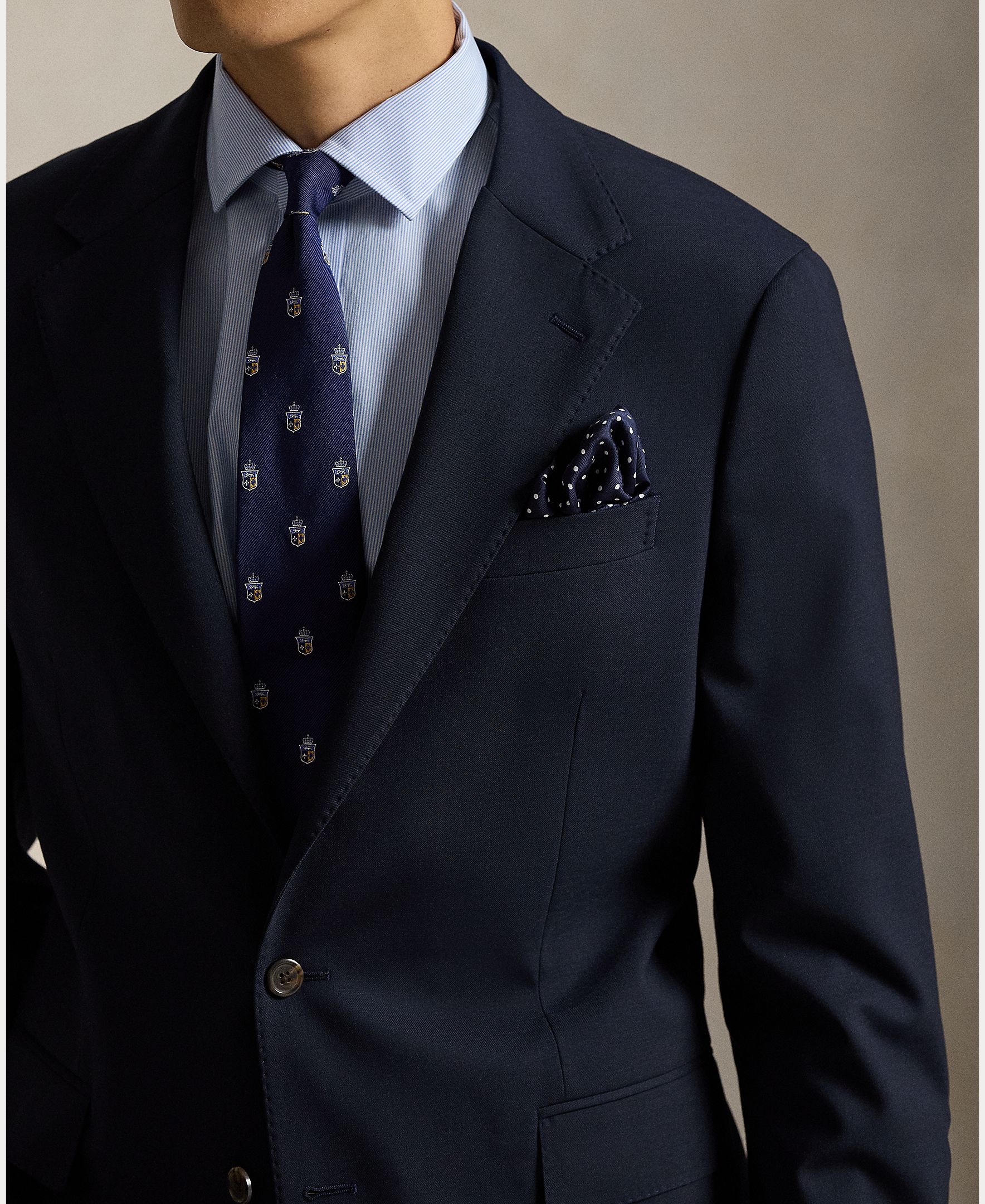 Blazer Tailored Fit Azul-marinho-5