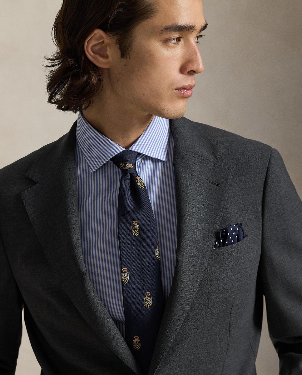 Blazer Tailored Fit Cinzento Metrópole-6