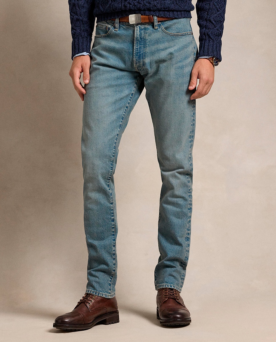 Jeggings Sullivan Slim Fit Azul Loft-2