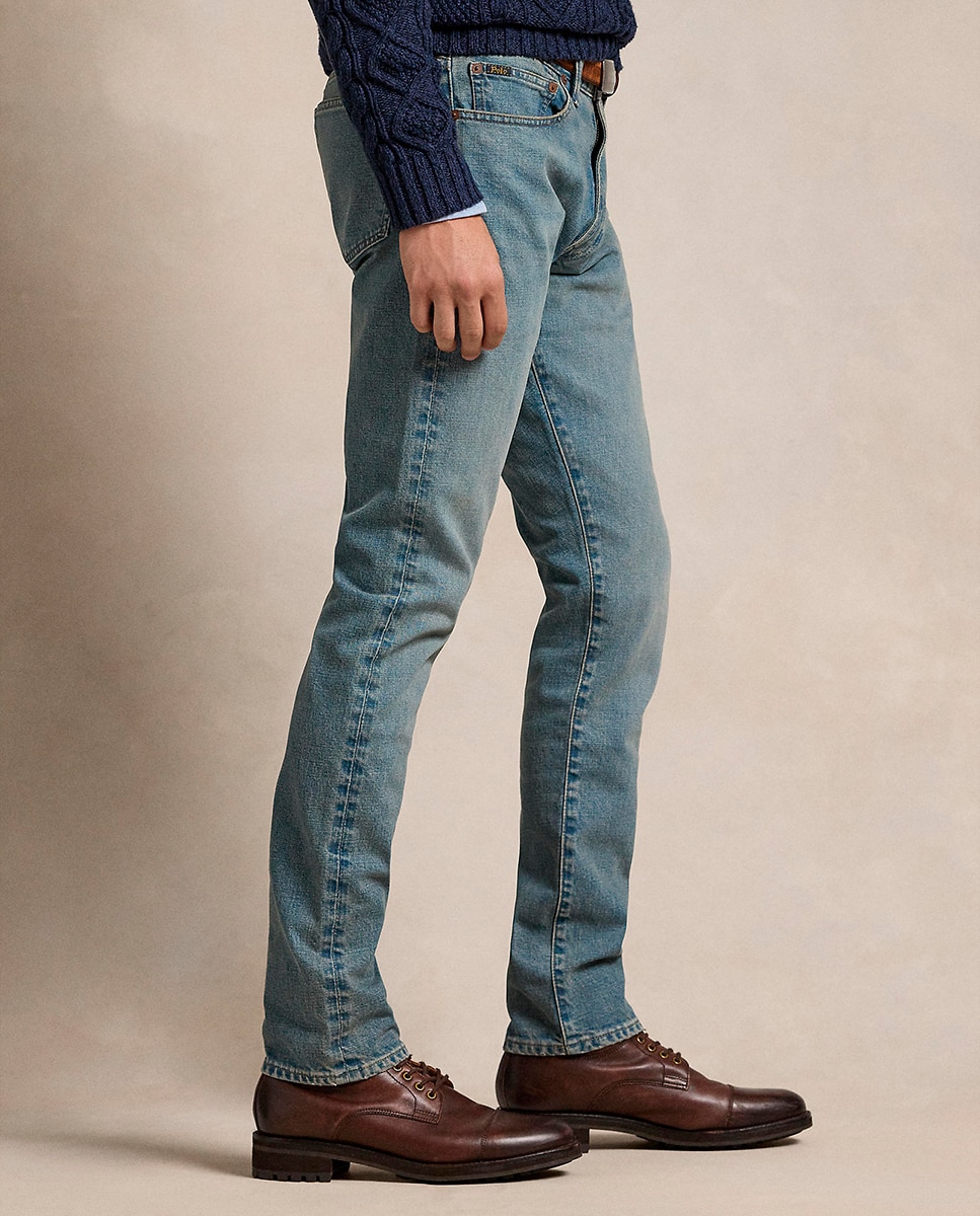 Jeggings Sullivan Slim Fit Azul Loft-4