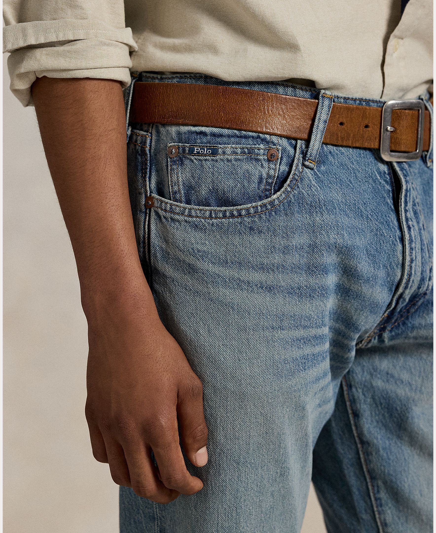 Jeans Elásticos Sullivan Slim Fit Azul-5