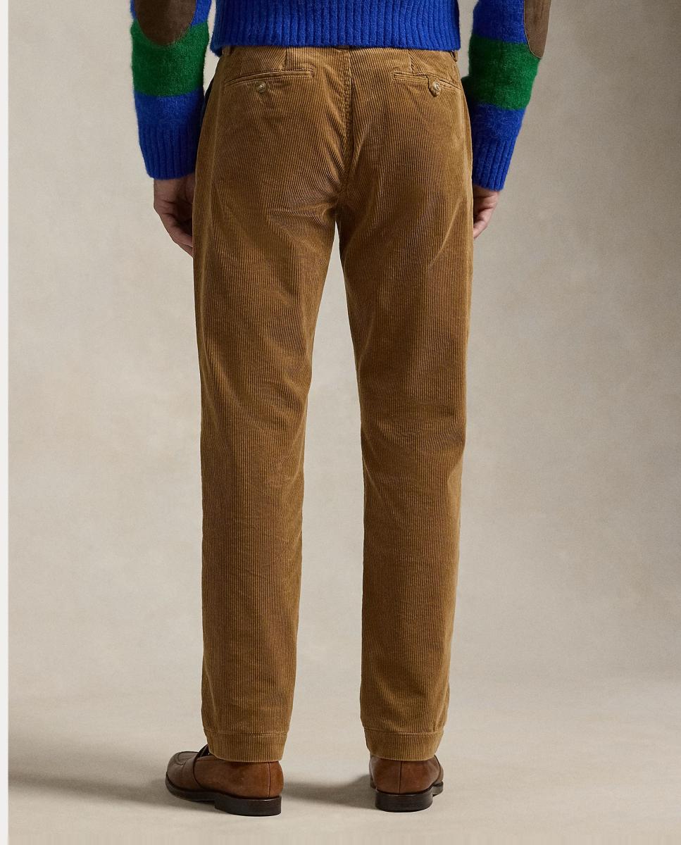 Pantalón de pana elástica de hombre Warm Blanco - Polo Ralph Lauren - Cuero Cuero-5