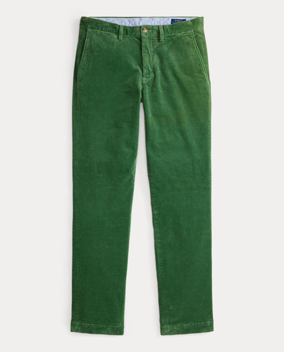 Pantalón de pana elástica de hombre Warm Blanco - Polo Ralph Lauren - Verde metal Verde metal-7