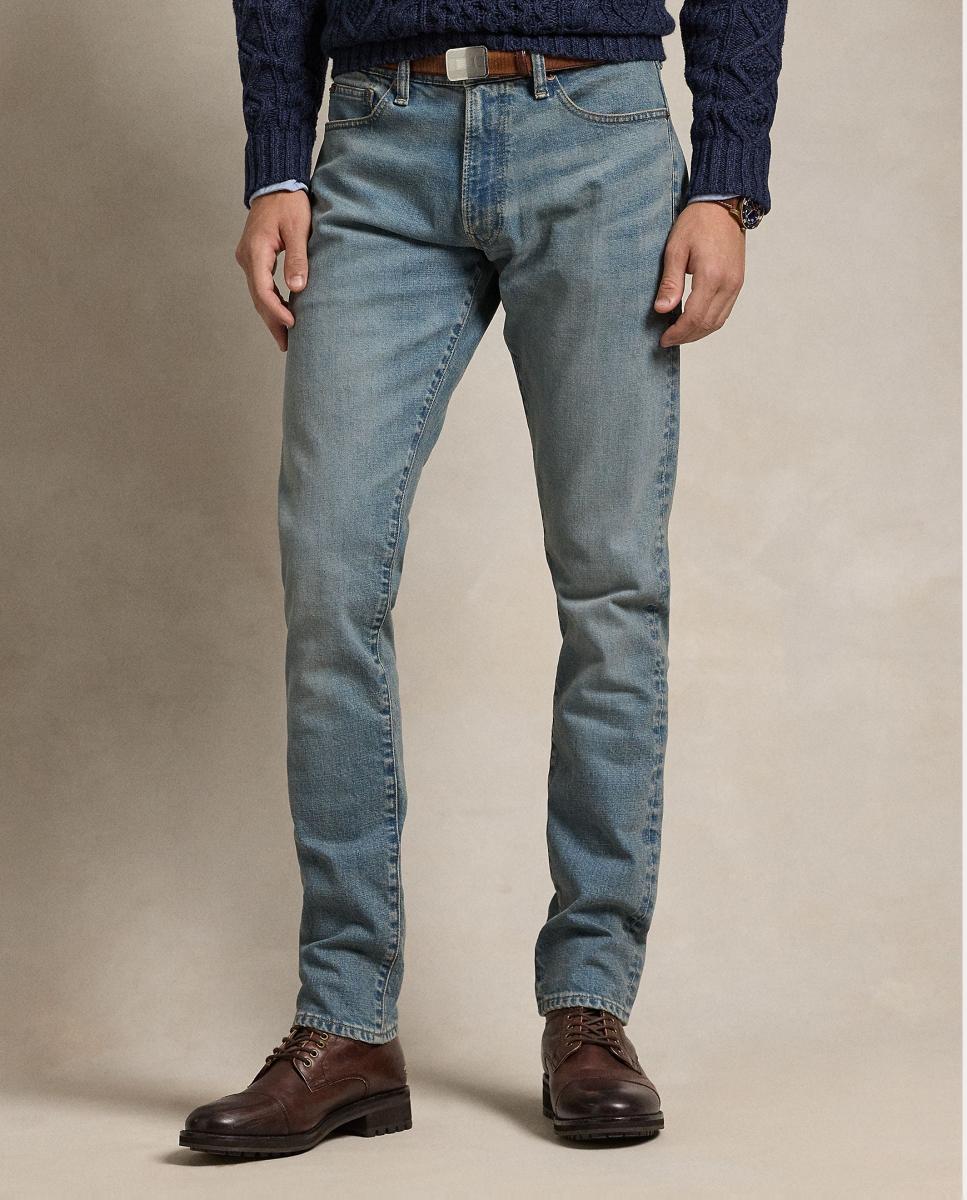 Jeggings Sullivan Slim Fit Azul Loft-3
