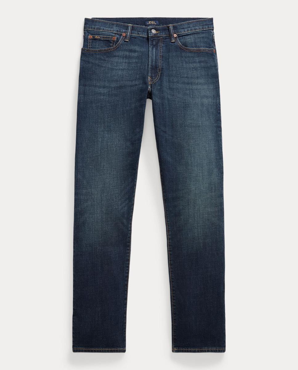 Jeans Hampton Relaxed Straight Elásticas Azul-índigo-7
