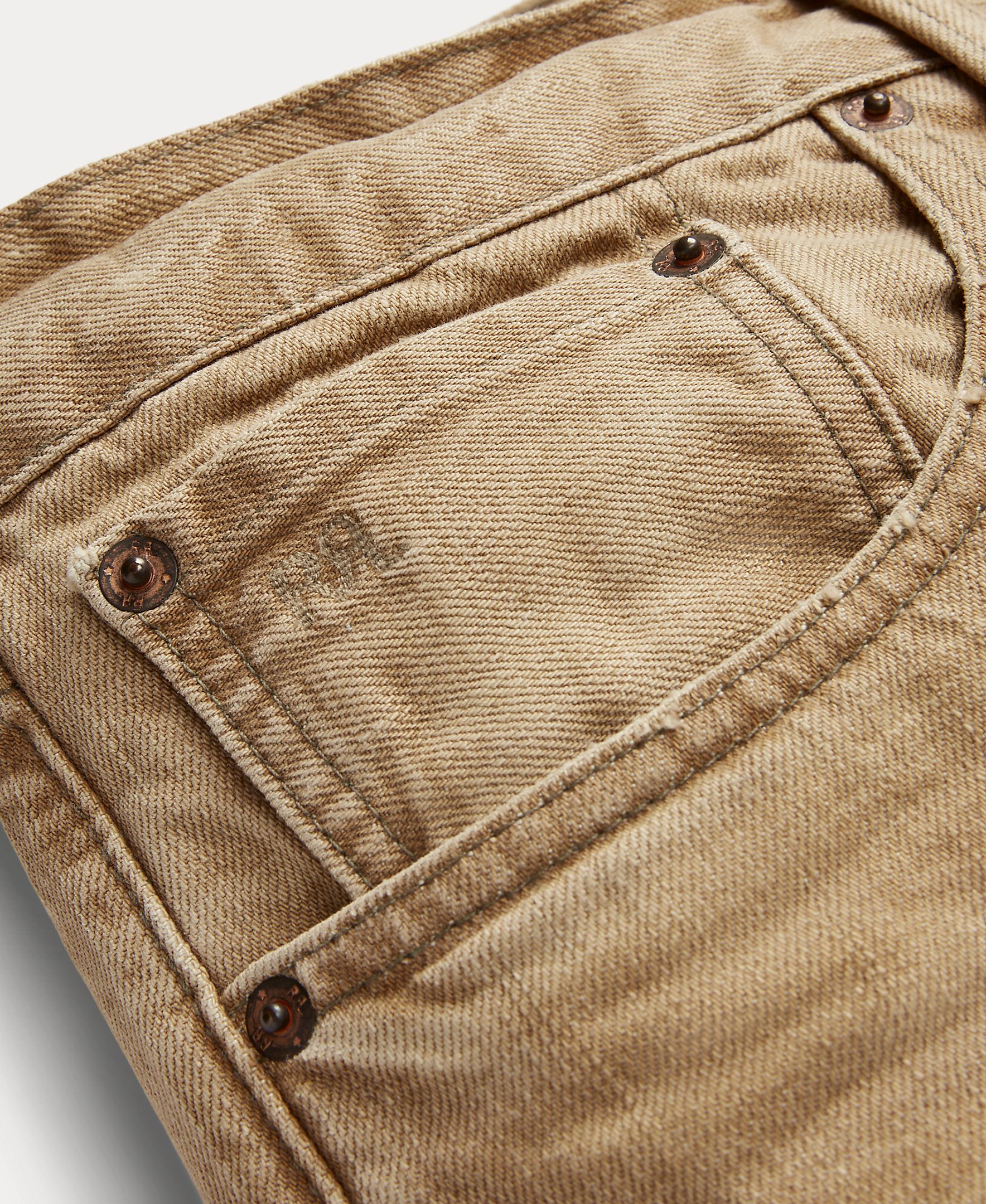 Jeans Slim Duplo RL Caramelo-4