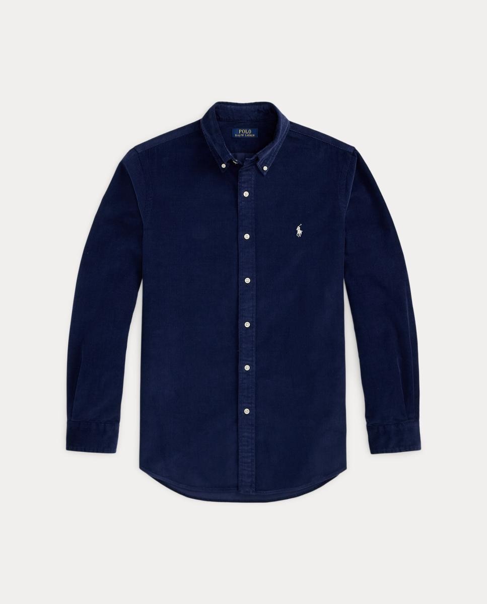 Camisa de hombre de pana Azul marino Newport - Polo Ralph Lauren - Azul marino Azul marino-7