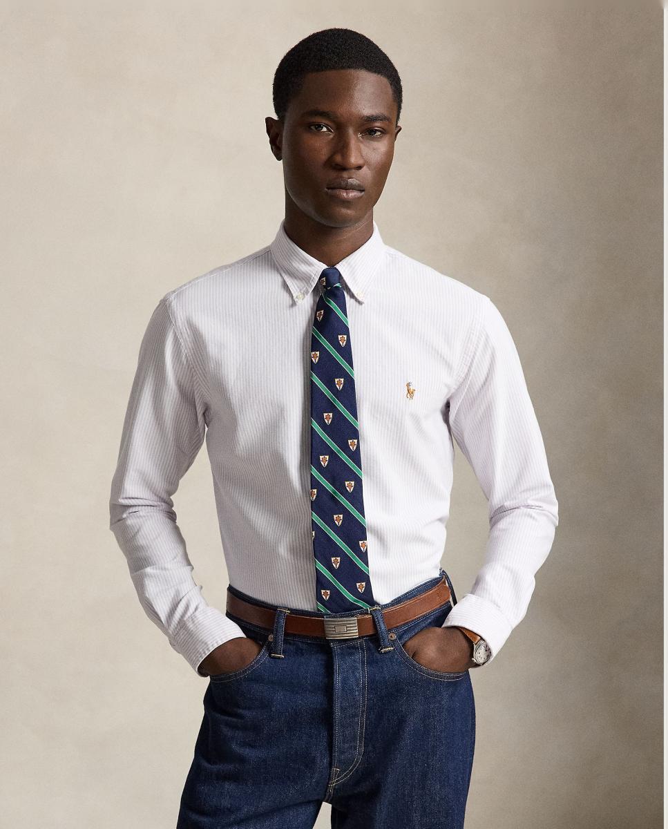 Imagem 0 de Camisa Oxford Custom Fit para Homem