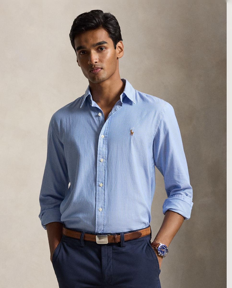 Imagem 0 de Camisa Oxford Slim Fit