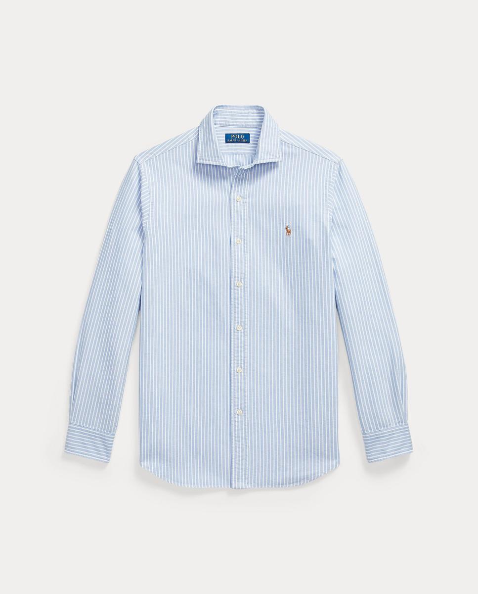 Imagem 0 de Camisa Oxford às Riscas Custom Fit