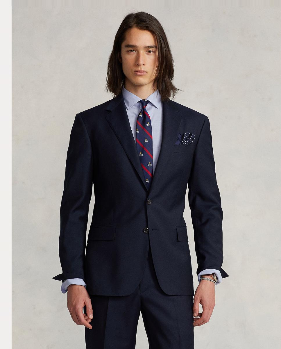Camisa de popelina de hombre Blanca - Polo Ralph Lauren - Azul claro Azul claro-4