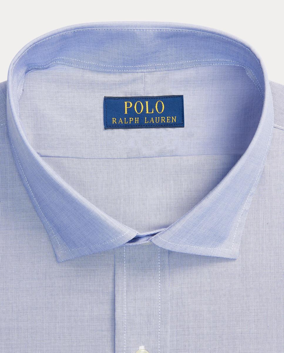 Camisa de popelina de hombre Blanca - Polo Ralph Lauren - Azul claro Azul claro-7