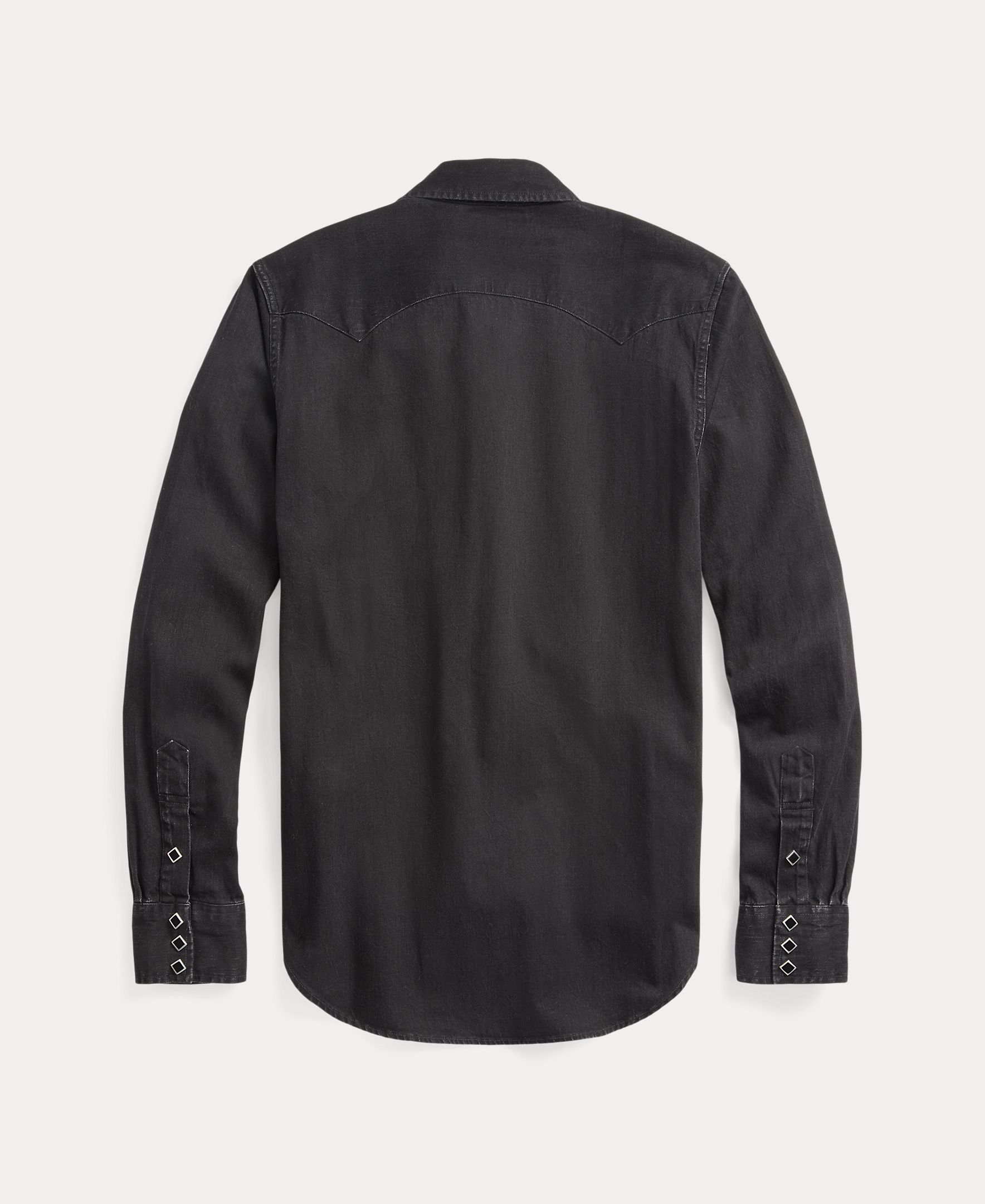 Camisa de Ganga Slim Fit Duplo RL Preto-2