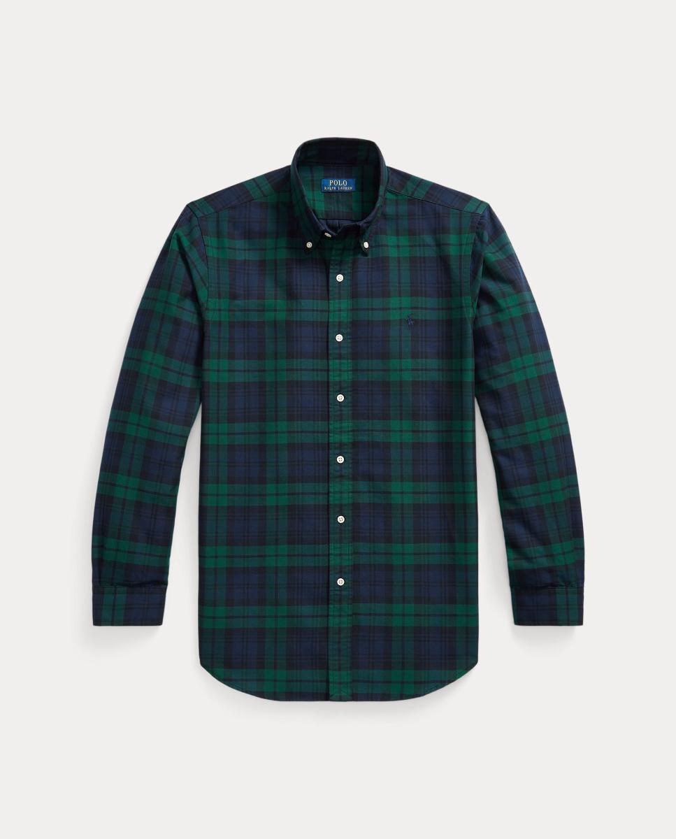 Camisa Oxford Regular Fit Azul-marinho-5