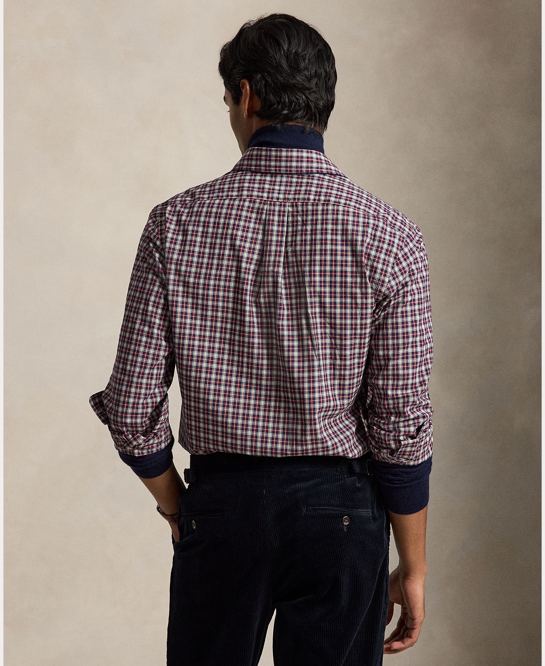 Camisa Regular Fit de Popelina Multicolor-3