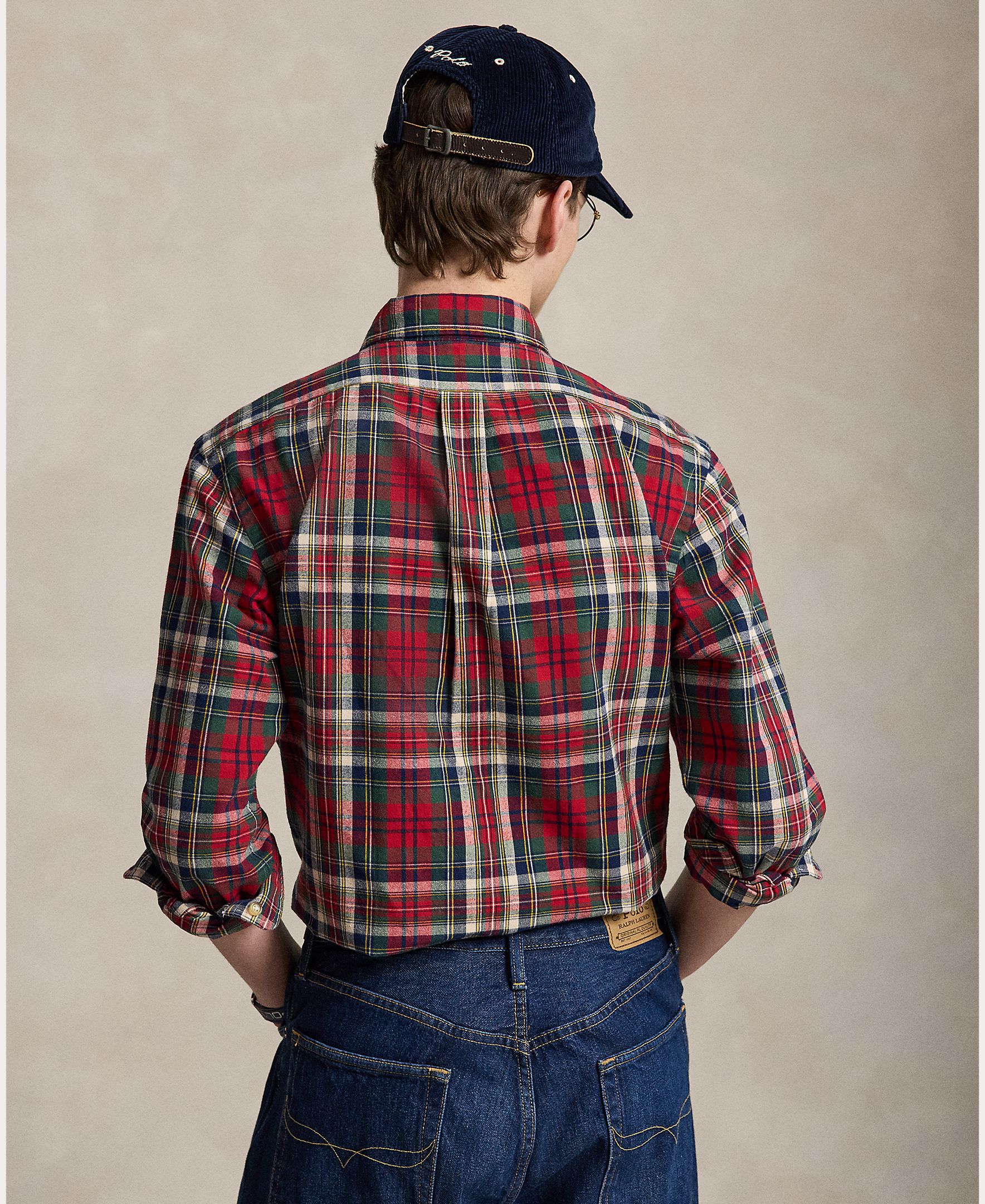 Imagen 2 de Camisa de hombre Oxford Custom Fit - Polo Ralph Lauren - Granate Granate