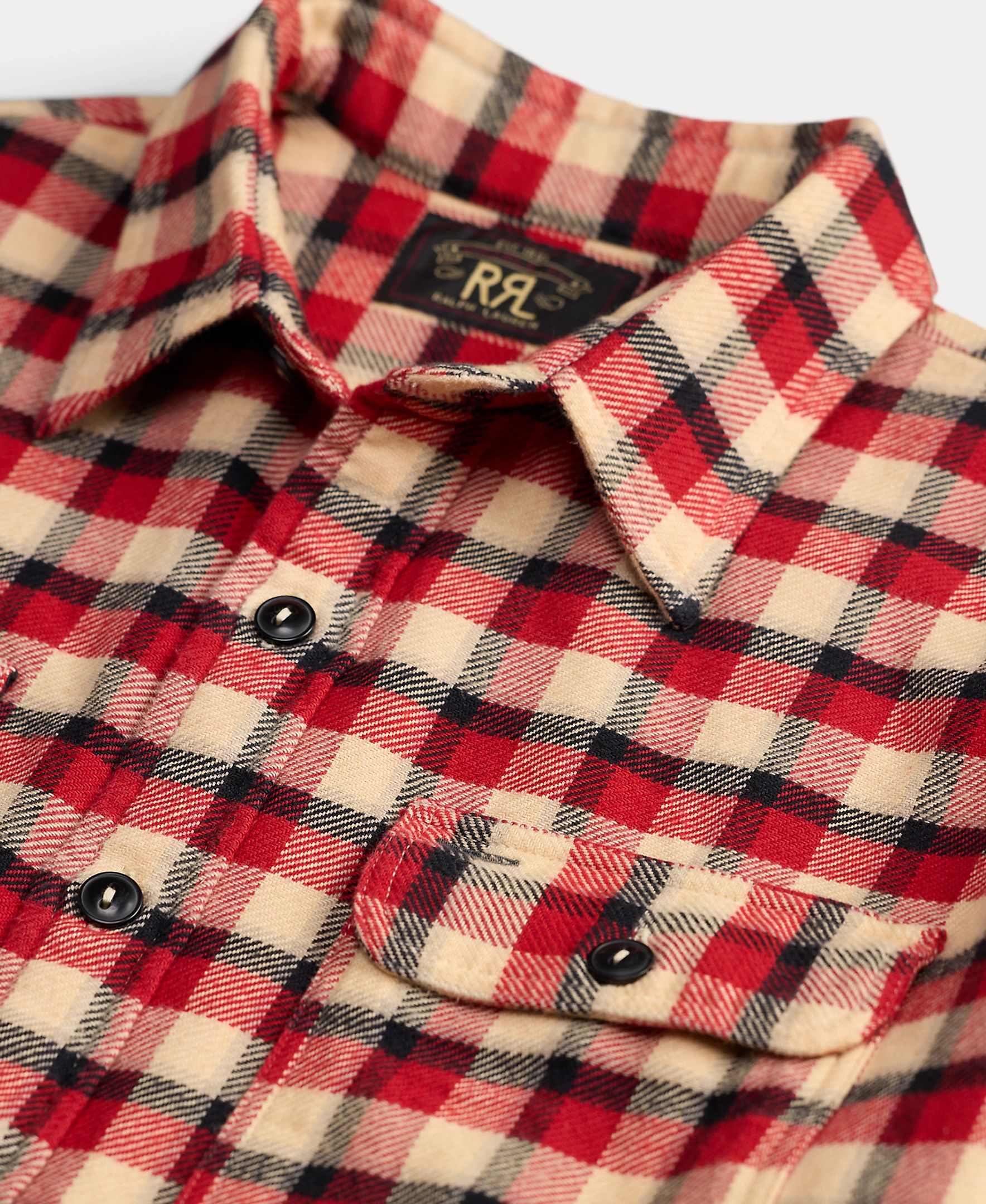 Camisa aos Quadrados Duplo RL Multicolor-4