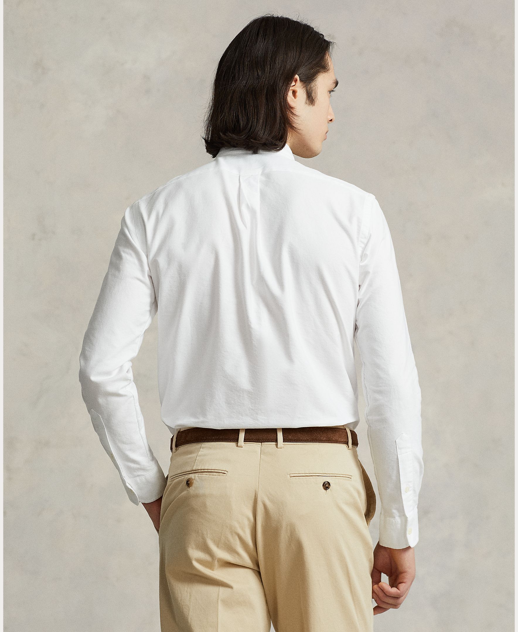 Camisa Oxford Regular Fit Branco-3