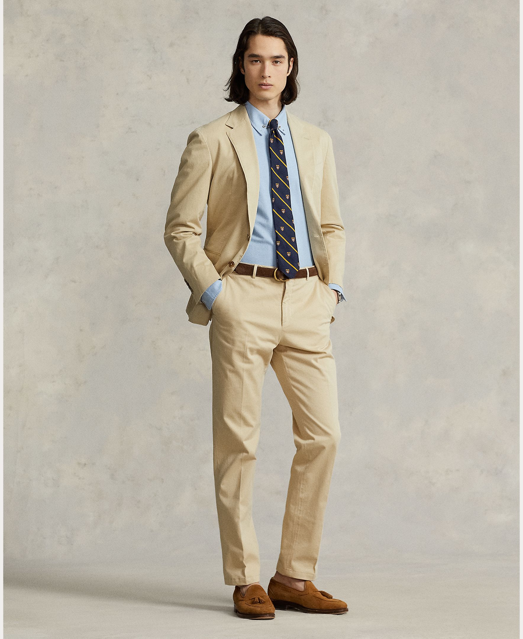 Camisa de hombre oxford - Polo Ralph Lauren - Azul Azul-8