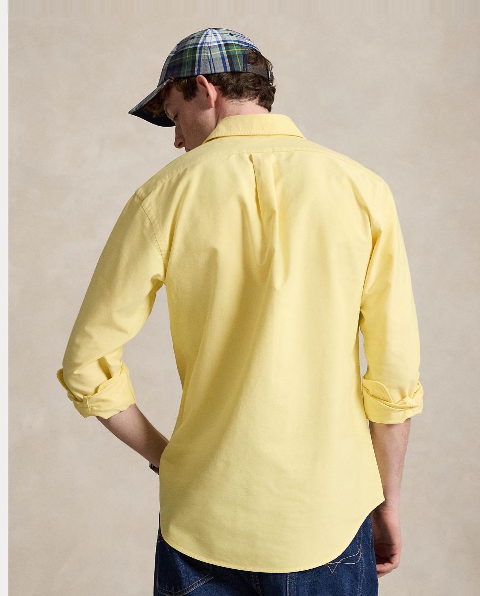 Camisa de hombre oxford Nutmeg Brwn - Polo Ralph Lauren - Amarillo Amarillo-3