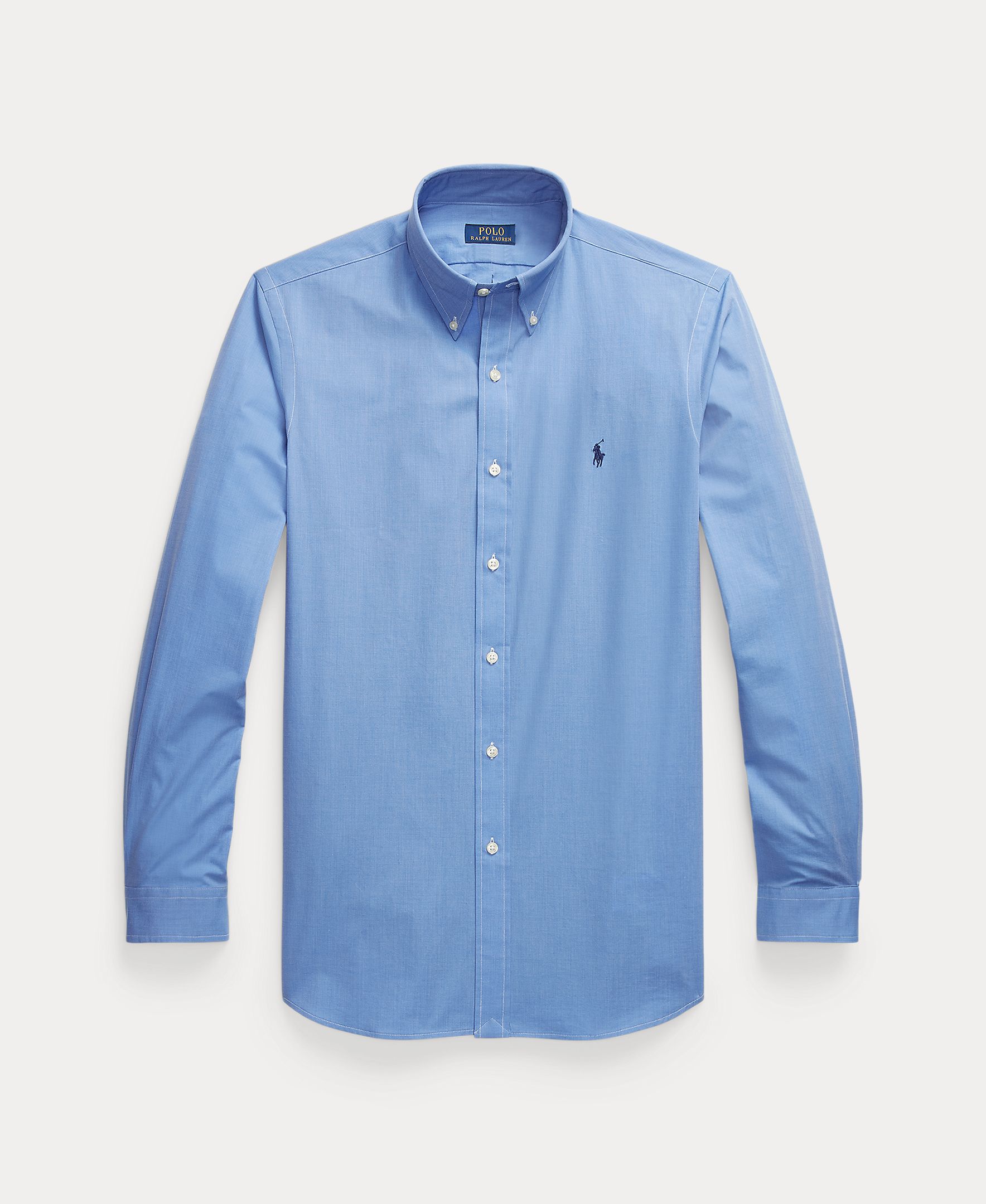 Camisa de popelina elástica de hombre cabana - Polo Ralph Lauren - Azul Azul-5