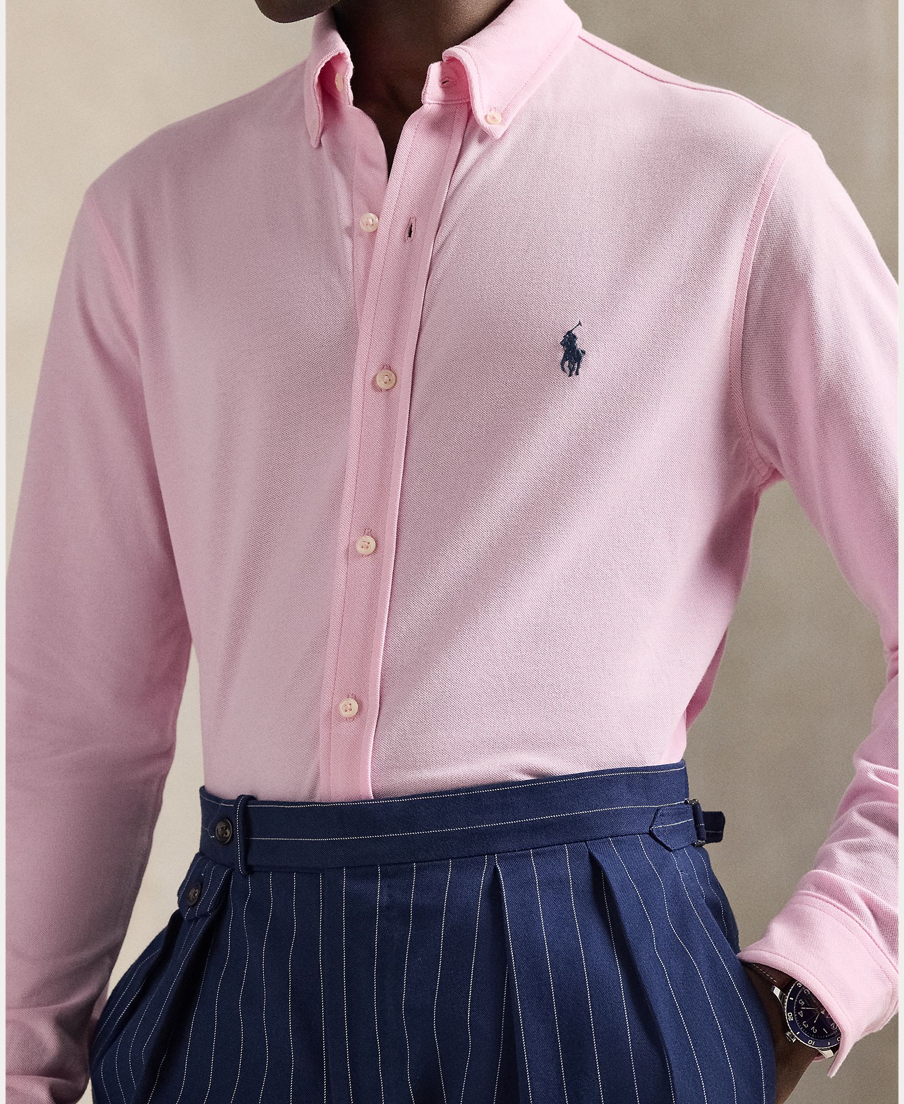 Camisa Piqué Ultraligeira Rosa-claro-4