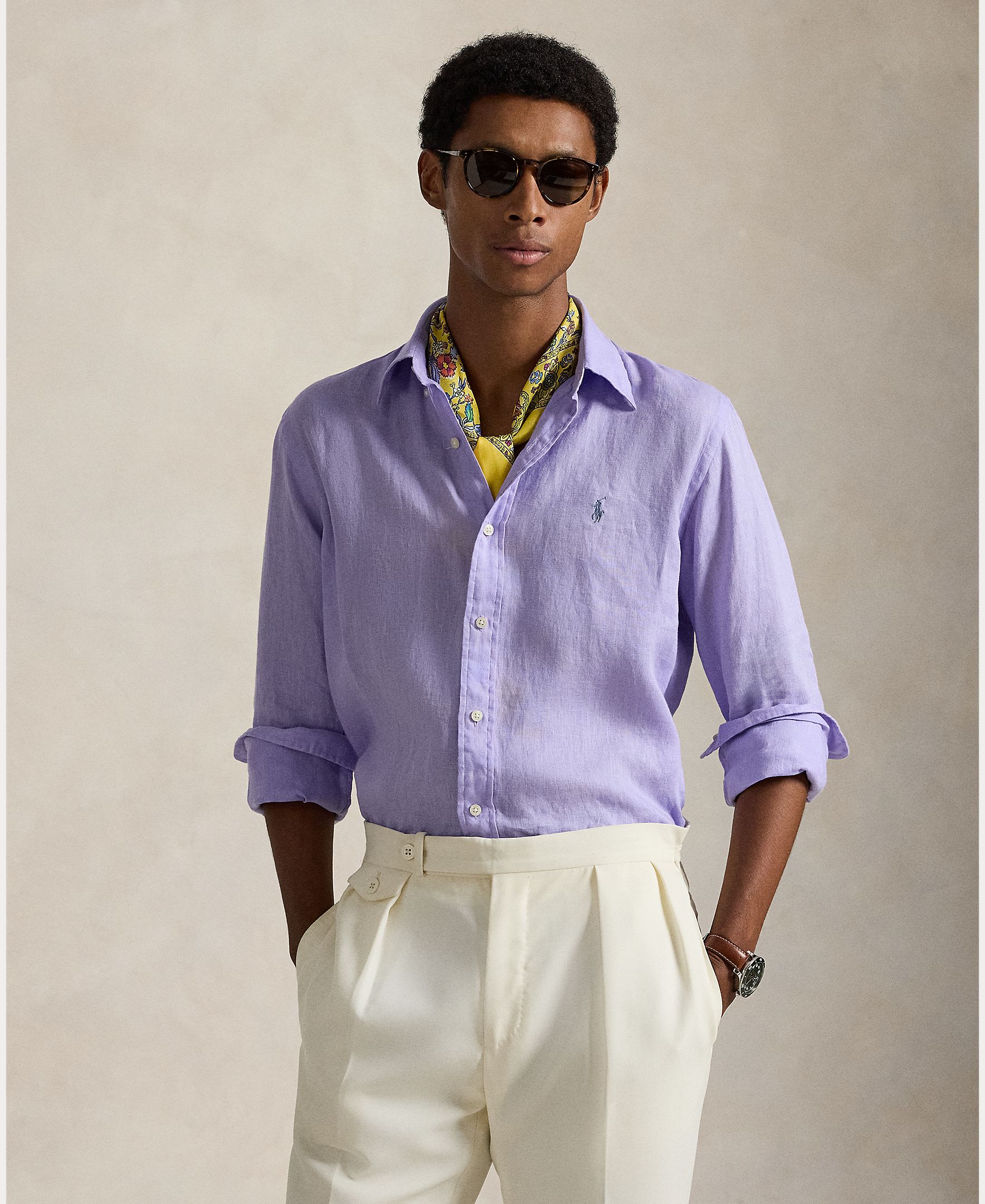 Imagem 0 de Camisa de Linho Classic Fit