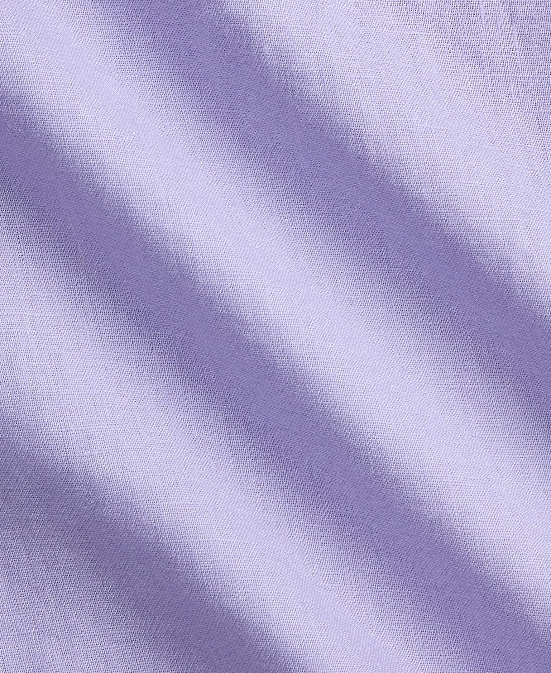 Camisa de Linho Classic Fit Lavanda-5