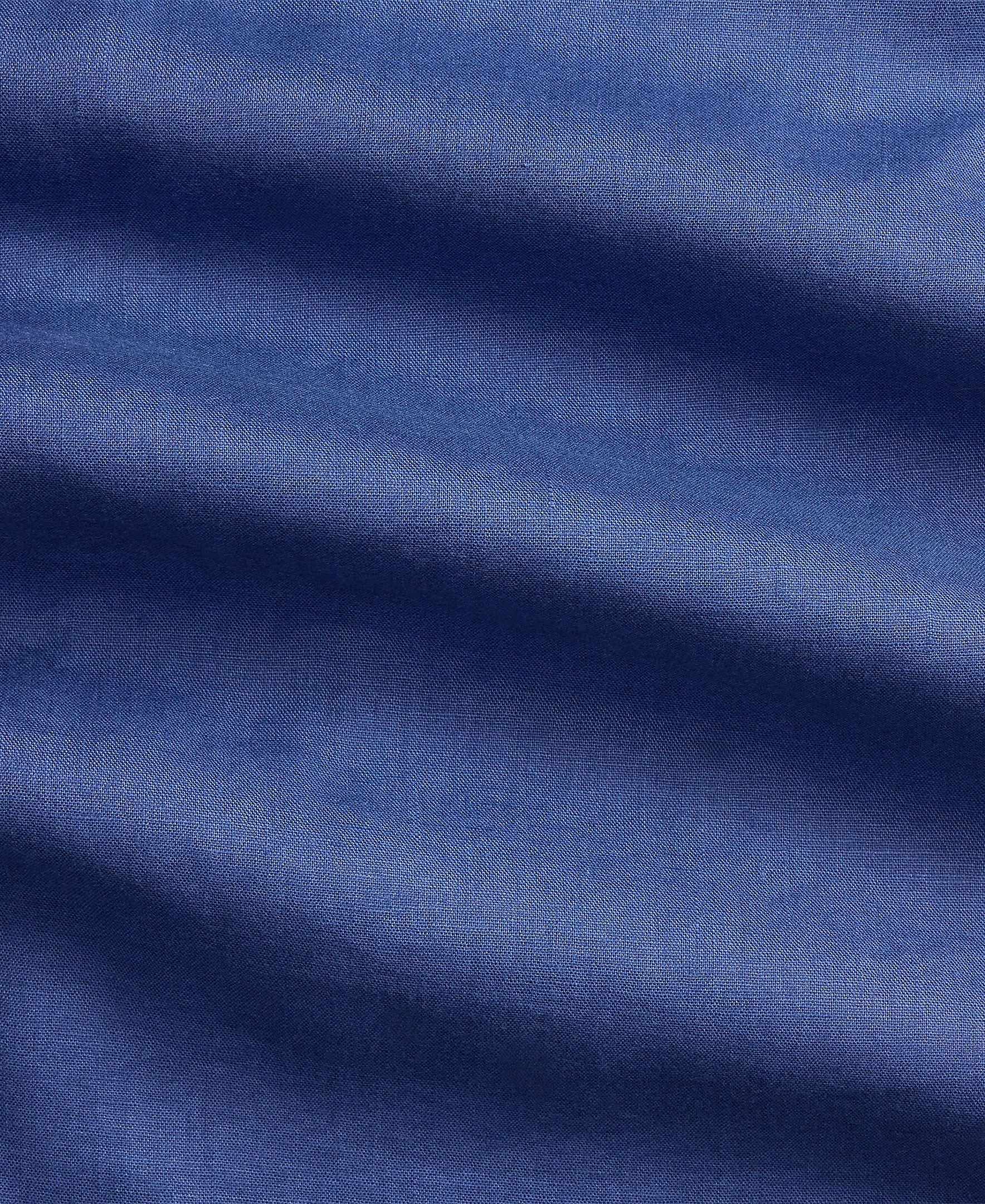 Sobrecamisa de Algodão com Bolsos Azul-marinho-4