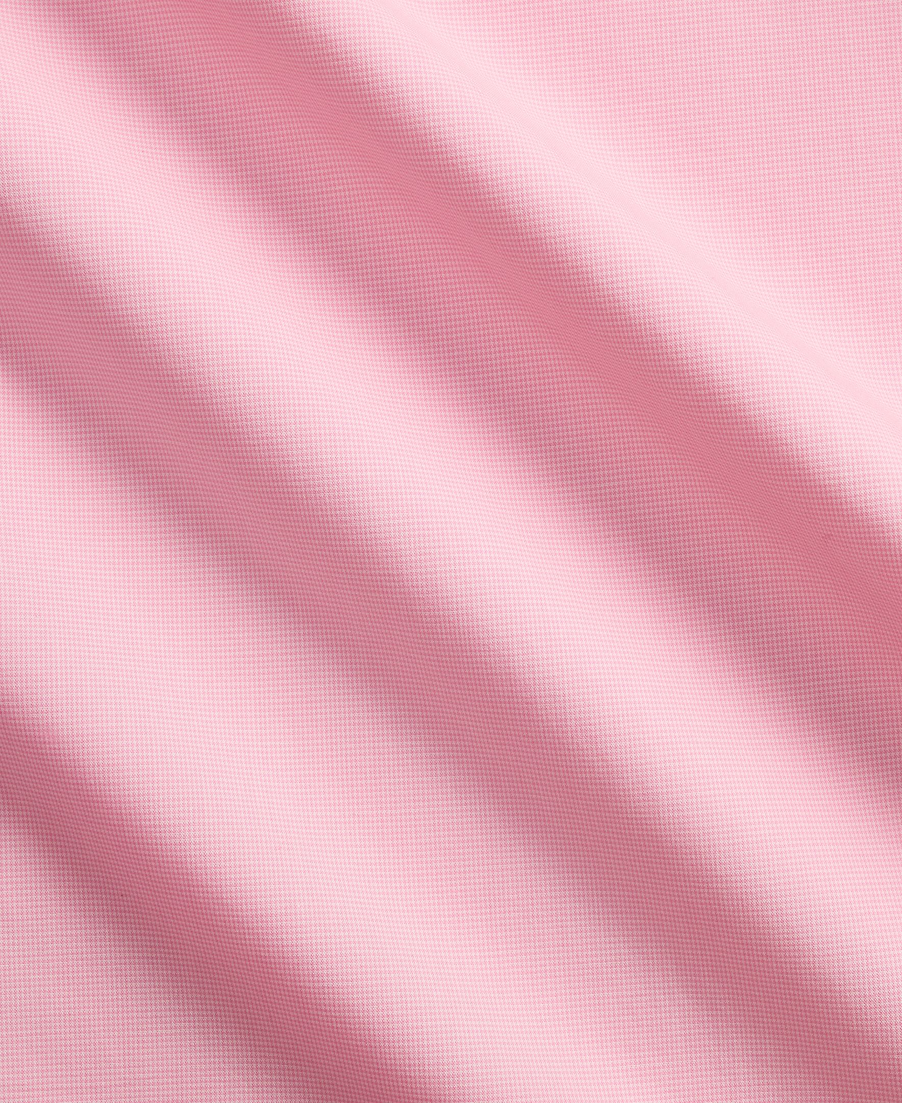Camisa Custom Fit de Popelina Rosa-claro-5