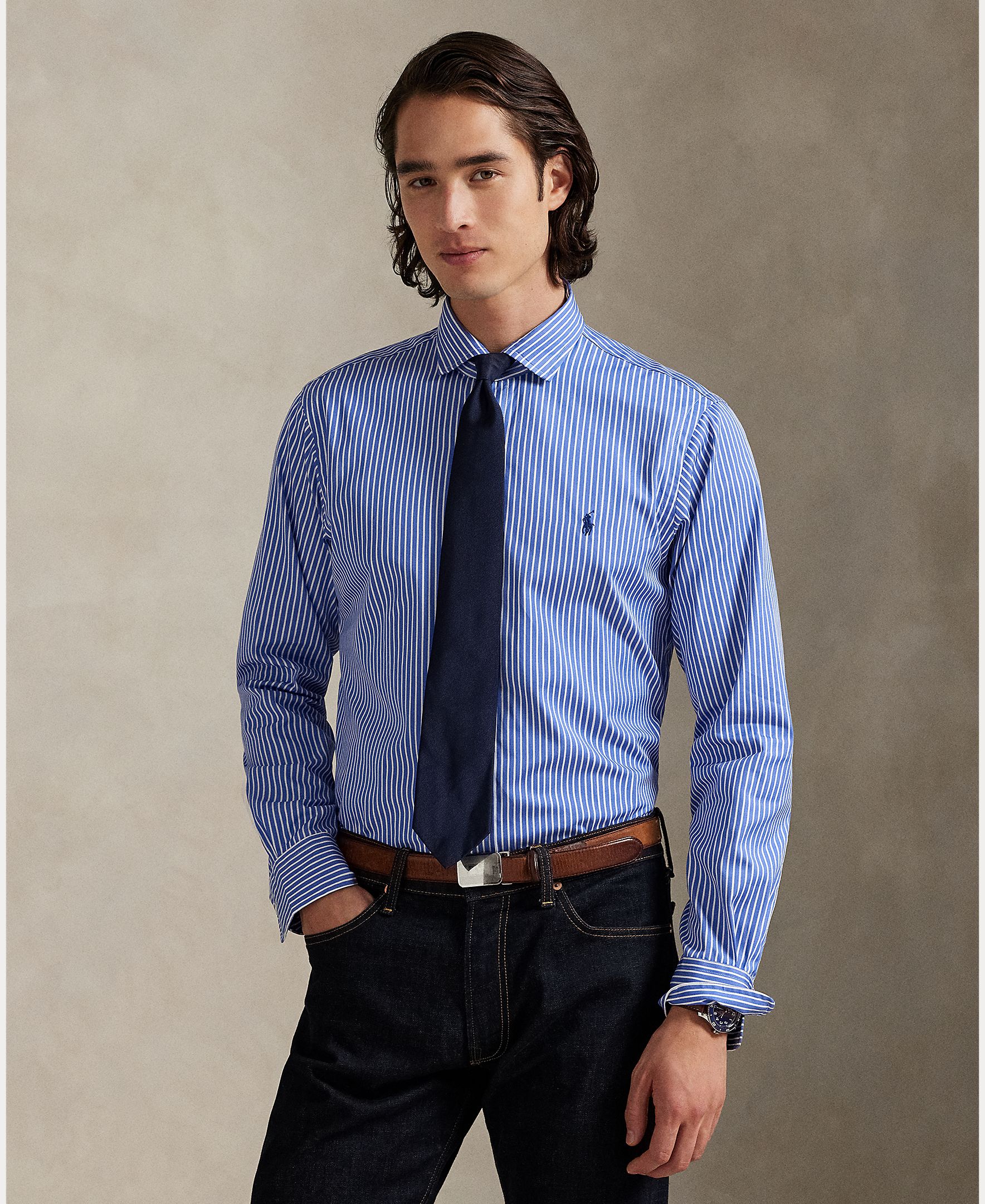 Imagem 0 de Camisa de Algodão Regular Fit