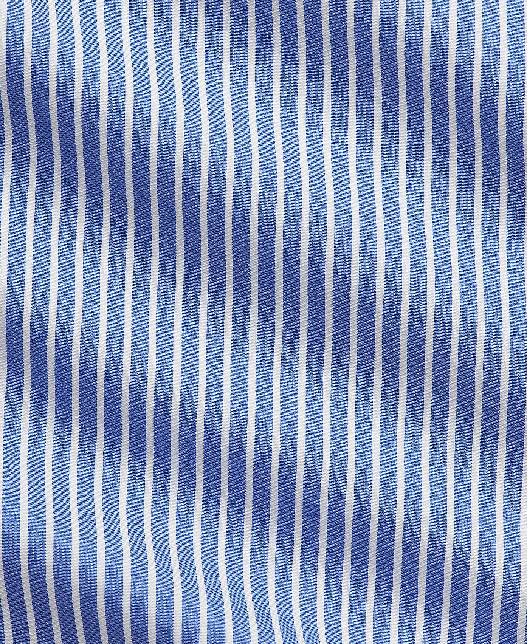 Camisa de Algodão Regular Fit Azul-5