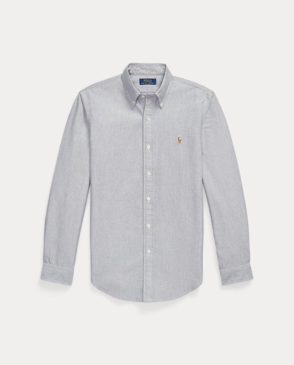 Camisa de hombre oxford Nutmeg Brwn - Polo Ralph Lauren - Azul marino Azul marino-5