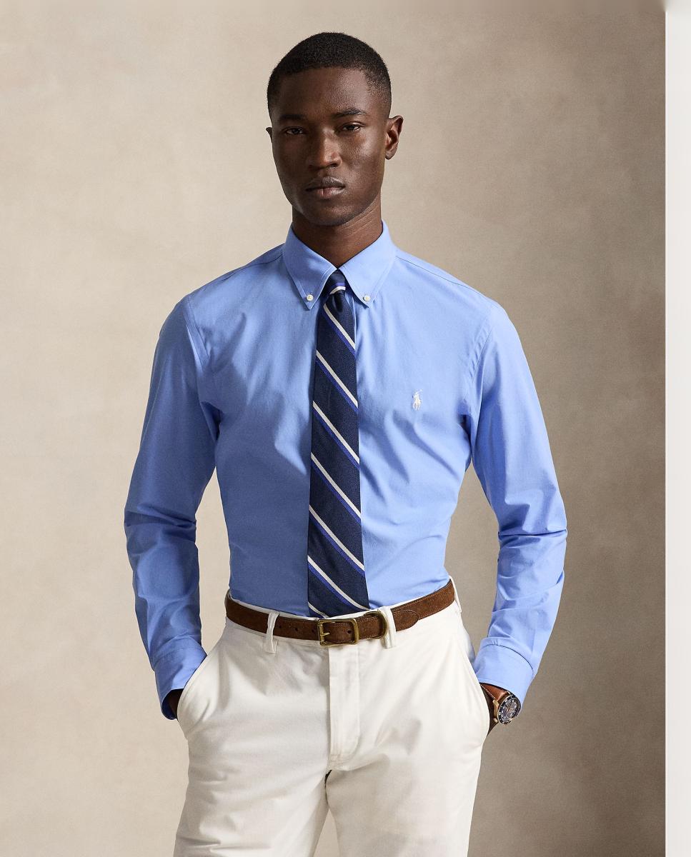 Polo Ralph Lauren - Camisa de hombre popelín Regular fit.