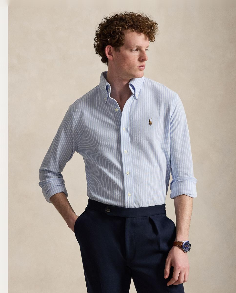 Polo Ralph Lauren - Camisa de hombre de Oxford Regular Fit.