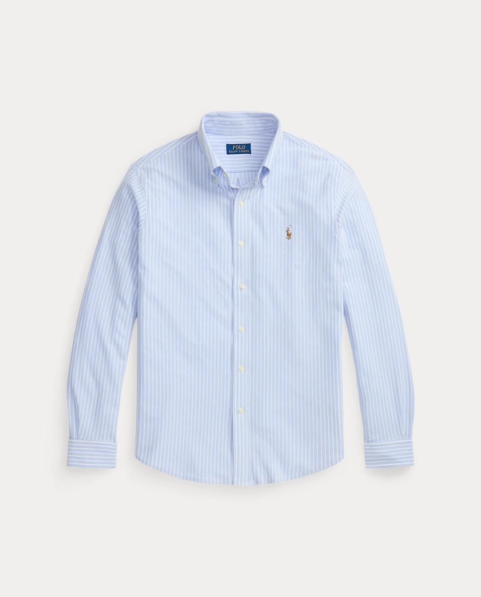 Camisa de hombre Oxford Azul Dress Shirt Regular Fit Polo Ralph Lauren - Azul claro Azul claro-5