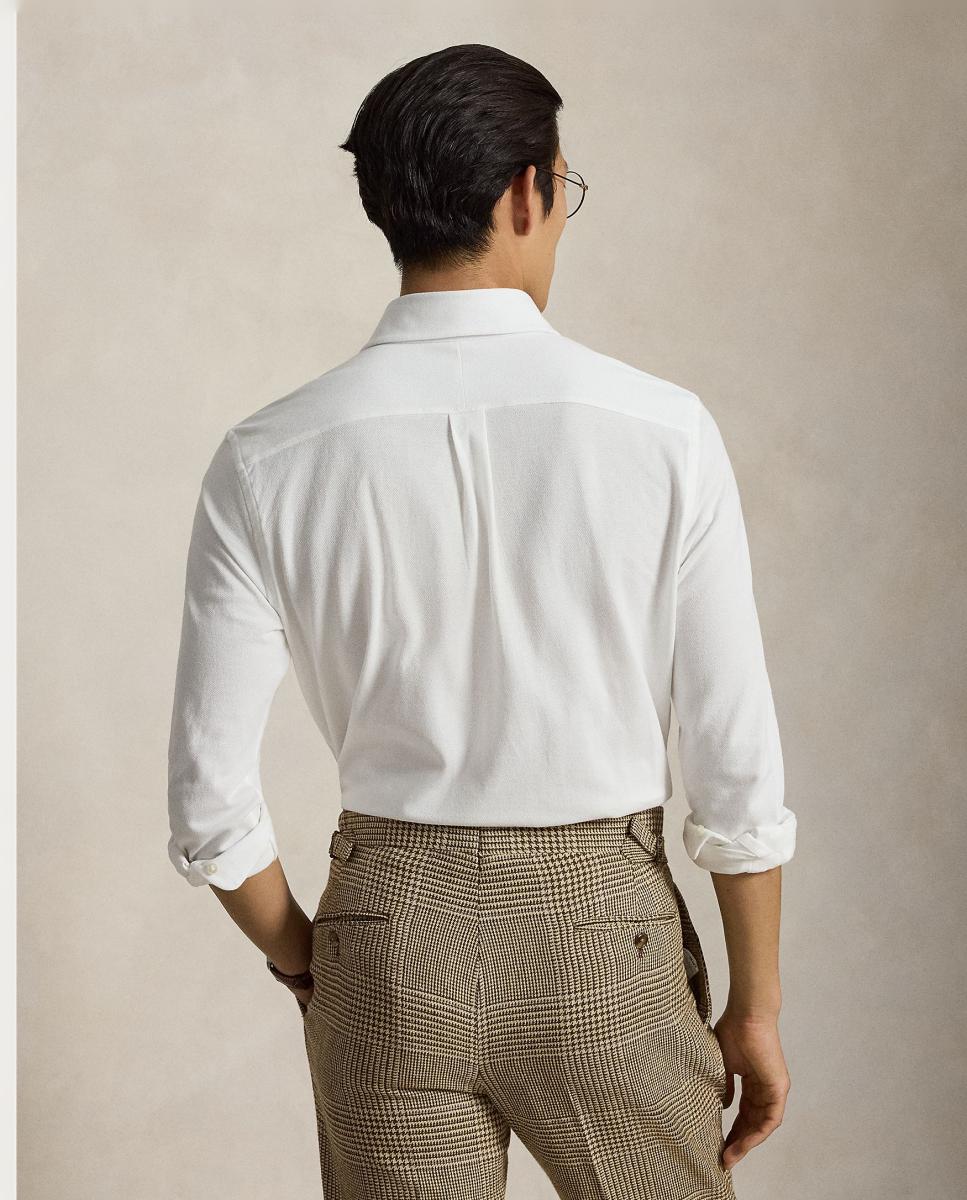 Camisa Oxford Regular Fit Branco-3