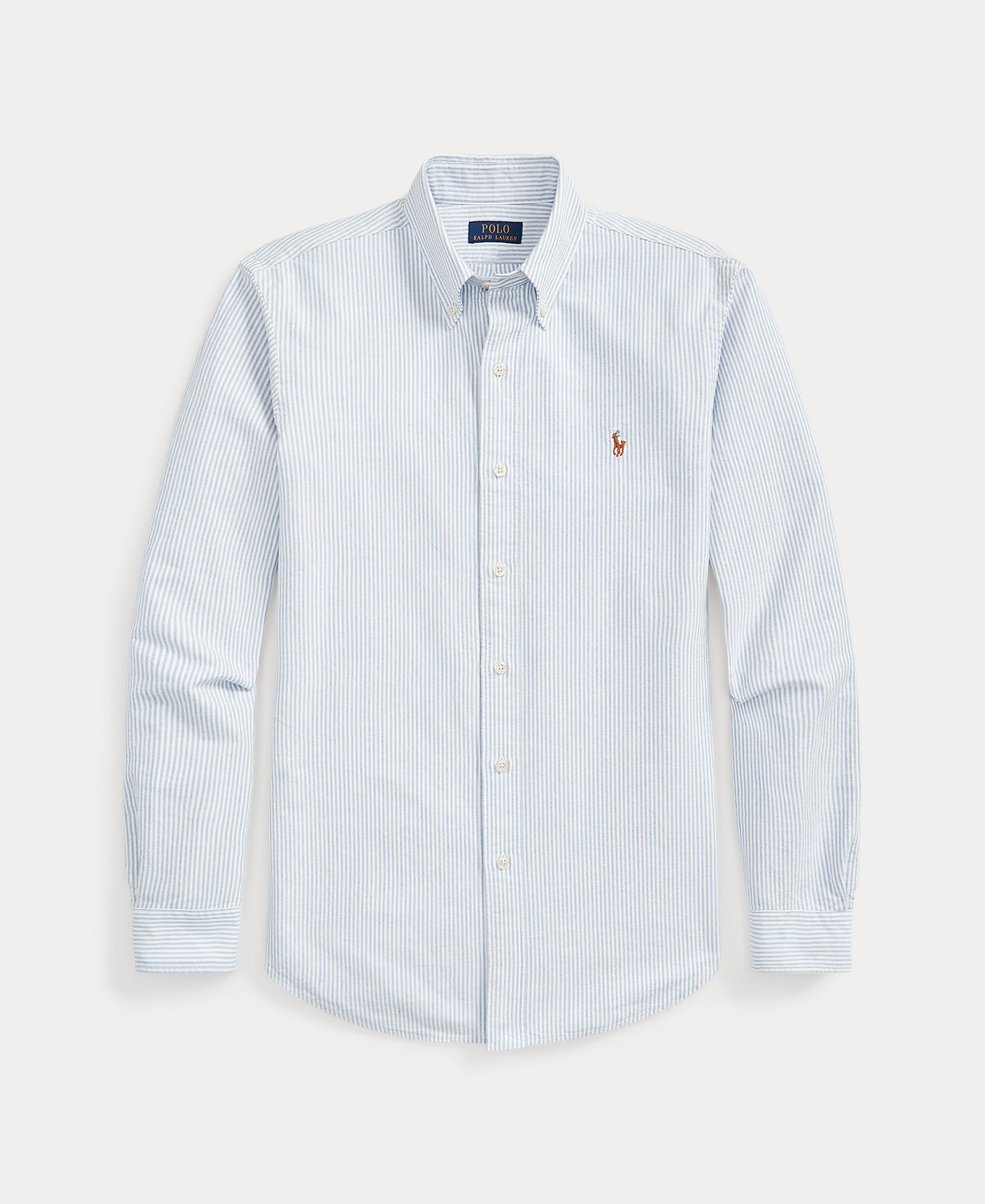 Camisa de hombre oxford azul - Polo Ralph Lauren - Azul claro Azul claro-8