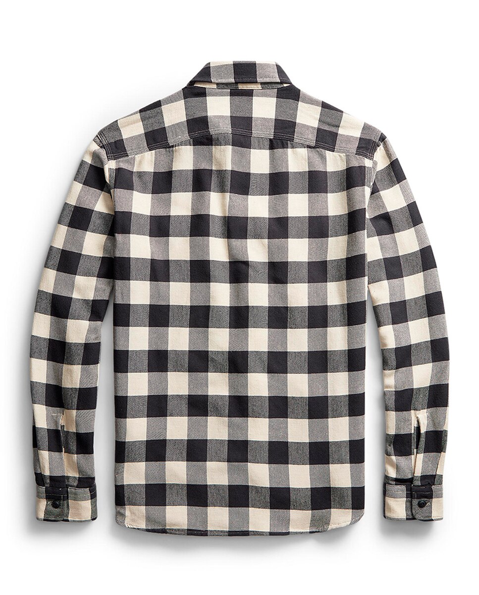 Camisa de Sarja Estampada Double RL Multicolor-2
