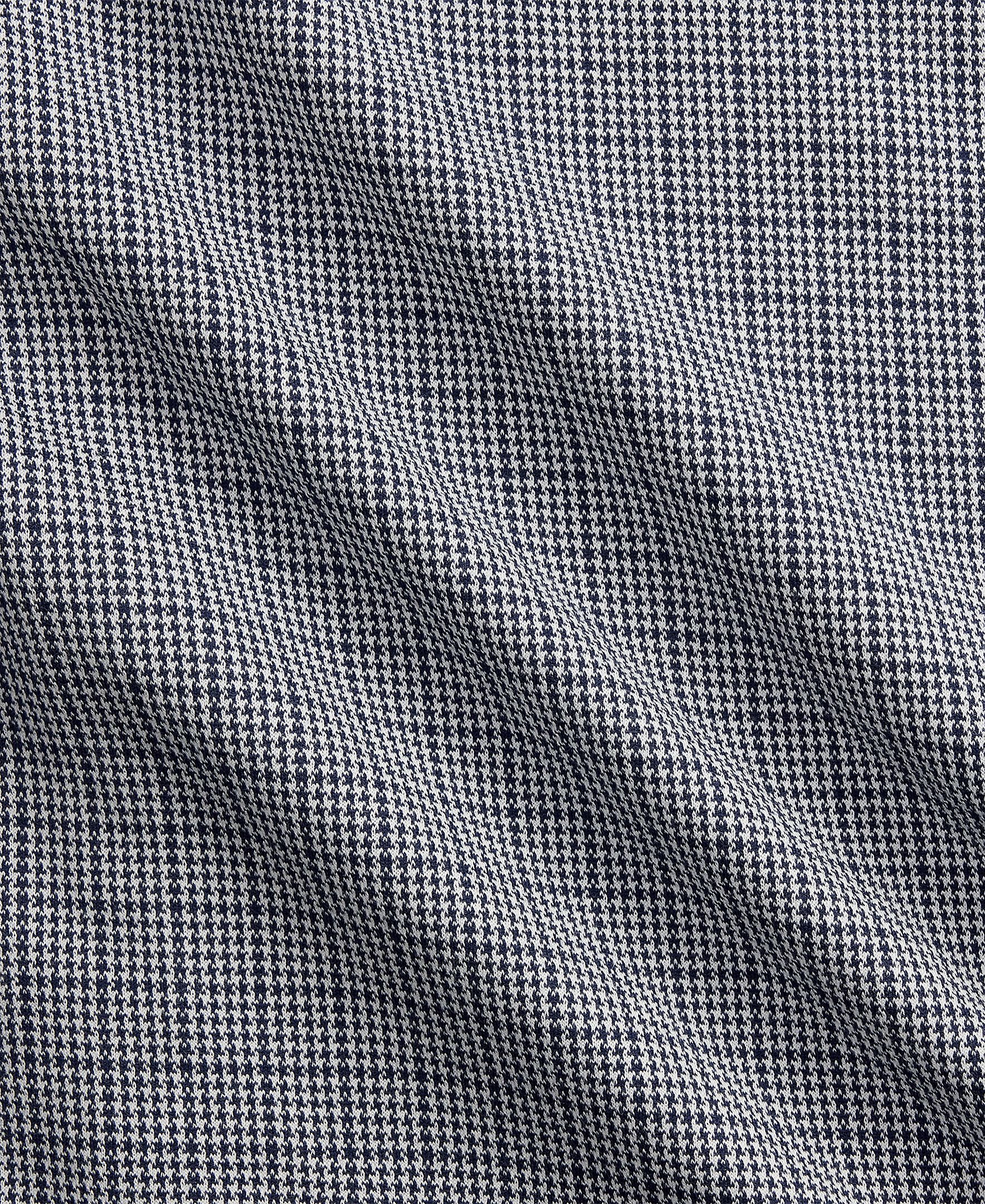 Camisa de Algodão com Estampado Azul-porcelana-5
