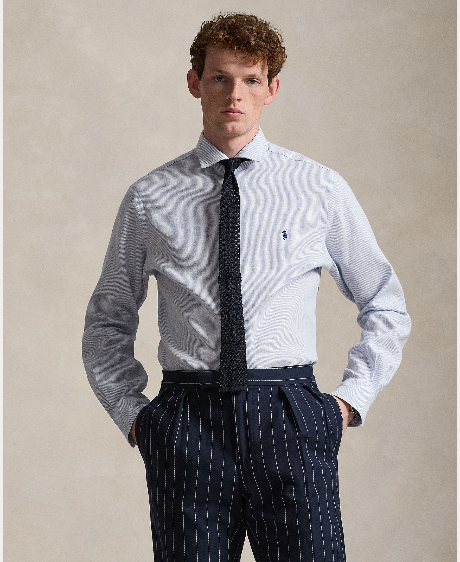 Imagem 0 de Camisa Slim Fit de Linho